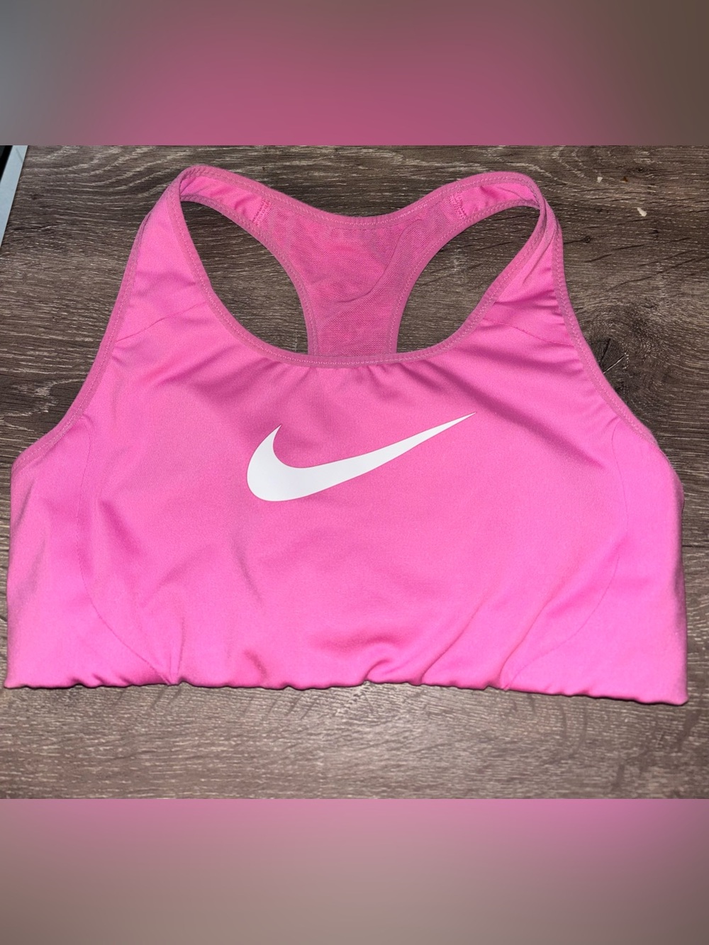 Nike Pink Racerback Sports Bra